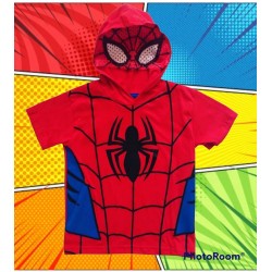 Remera Capucha - Spiderman